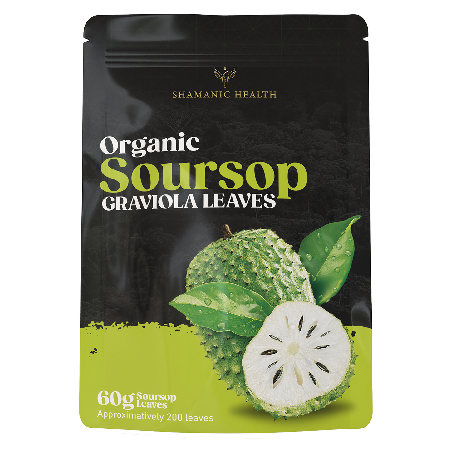 Organic Soursop Leaves 60 g Graviola (200 Leaves) Guanabana Tea Guyabano